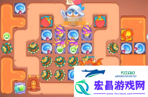 保卫萝卜4饿龙传说第55关怎么过