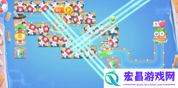 保卫萝卜4暖暖汤泉第11关攻略