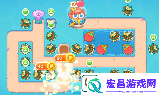 保卫萝卜4海的闺女第32关攻略