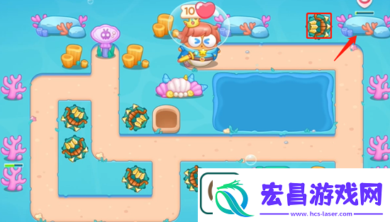 保卫萝卜4海的闺女第32关攻略