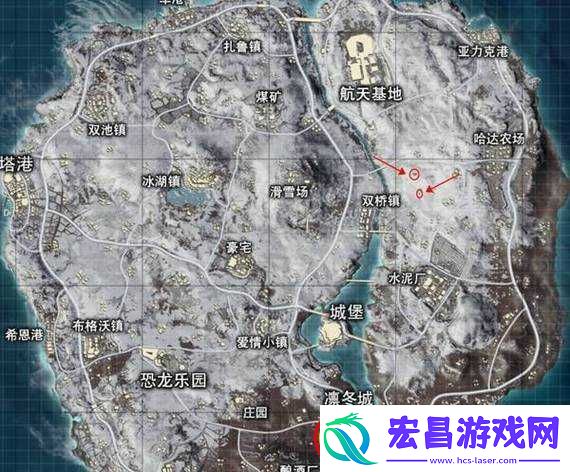 绝地求生雪地防空洞具体位置探寻