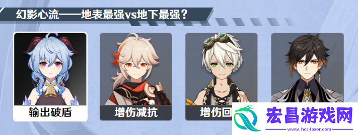 原神地表最强vs地下最强怎么打