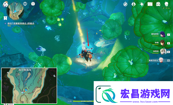 原神世界任务问题美露莘系列二怎么做