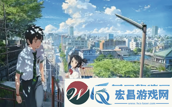 新海诚来到你的名字。圣地巡礼