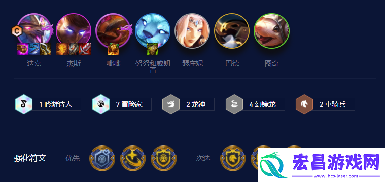 云顶之弈S7.5冒险迭嘉阵容搭配攻略