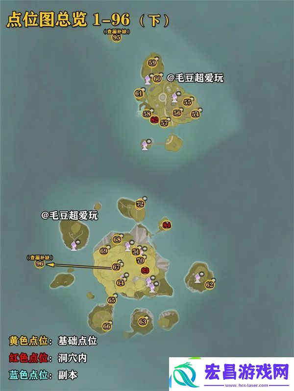 无限暖暖石树田无人区奇想星全收集