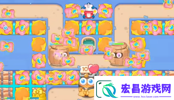 保卫萝卜4万圣奇妙夜第8关通关教程