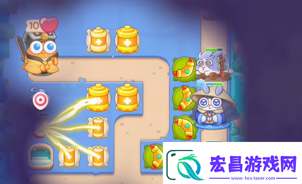 保卫萝卜4万圣奇妙夜第9关通关攻略