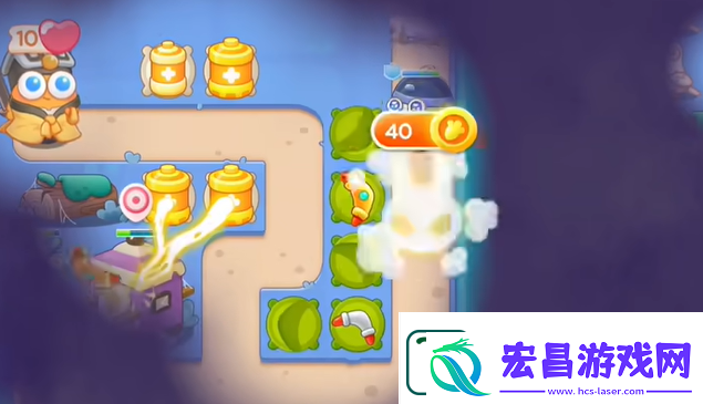 保卫萝卜4万圣奇妙夜第9关通关攻略