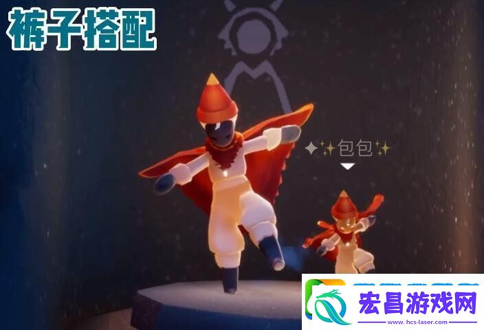 光遇红绒斗篷搭配什么好看