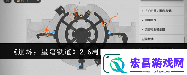 崩坏星穹铁道2.6周日夜现场成就达成攻略分享