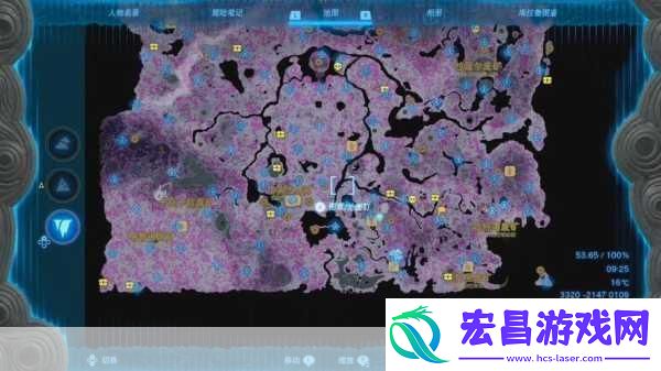 塞尔达传说王国之泪全景地图探秘
