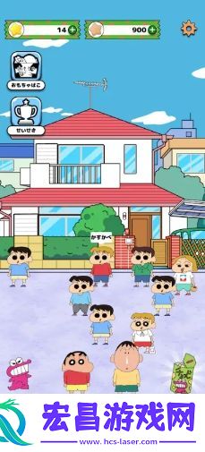 蜡笔小新衍生手游发布