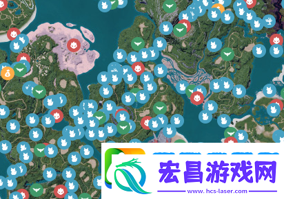 幻兽帕鲁地图工具怎么看