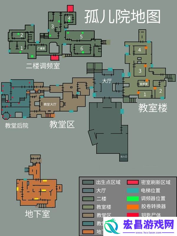 逃生试炼全地图怎么玩