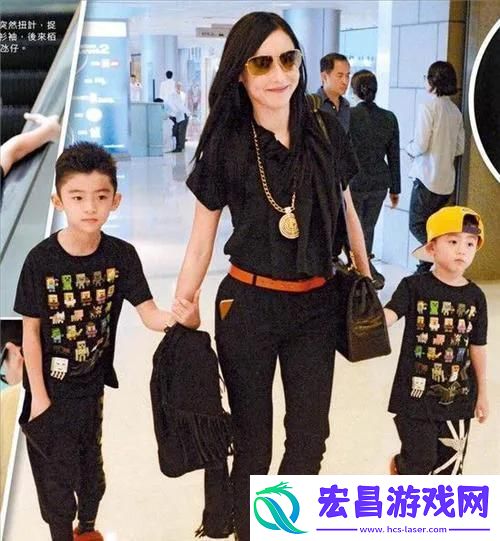 张柏芝二儿子近照曝光