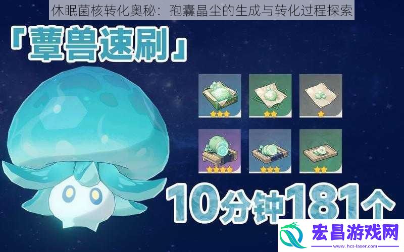休眠菌核转化奥秘