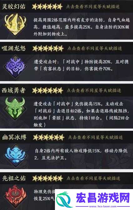 天地劫宇韶容五内加点策略