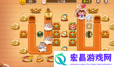 保卫萝卜4阿波尼克号第1关怎么过