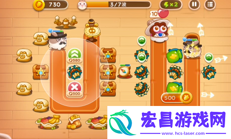 保卫萝卜4阿波尼克号第1关怎么过