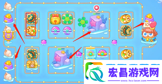 保卫萝卜4海的闺女第105关攻略