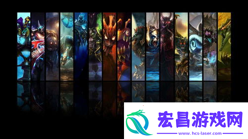 lol游戏画面花朵闪烁
