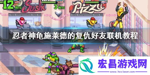 忍者神龟施莱德的复仇联机方法