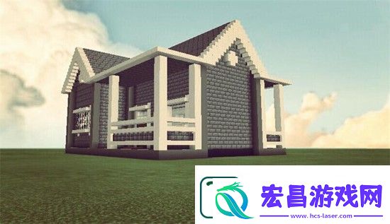 我的世界创意双面屋教程