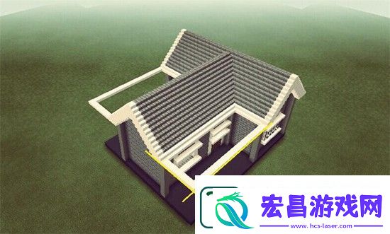我的世界创意双面屋教程