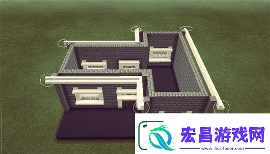我的世界创意双面屋教程