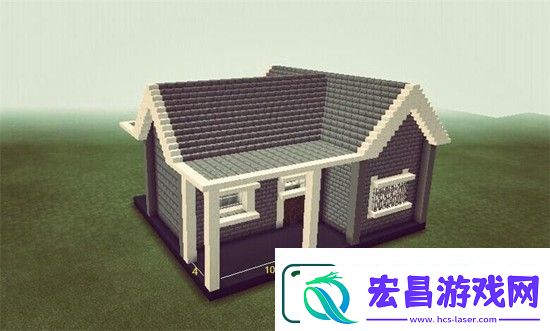 我的世界创意双面屋教程