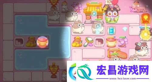 保卫萝卜4秋妃传第八十二关满星攻略