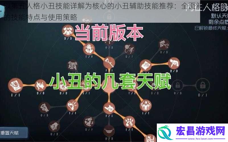 以第五人格小丑技能详解为核心的小丑辅助技能推荐