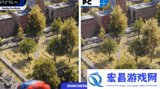 漫威蜘蛛侠2PC画质对比PS5Pro