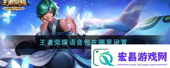 王者荣耀语音包在哪里设置