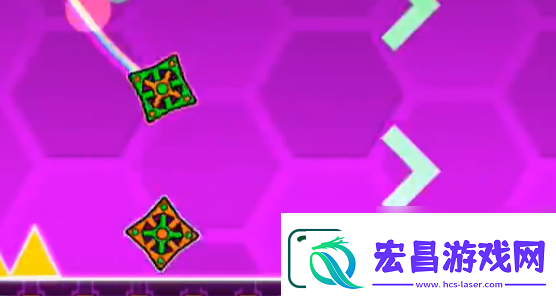 几何冲刺第16关Hexagon