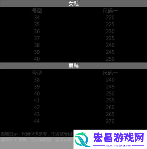 欧洲尺码和日本尺码美国专线欧洲与日本尺码对照解析