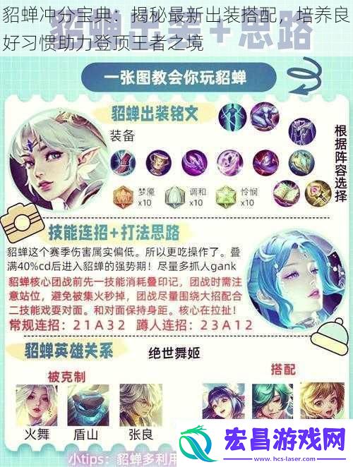 貂蝉冲分宝典