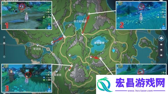 原神莫尔泰区奇馈宝箱全收集攻略