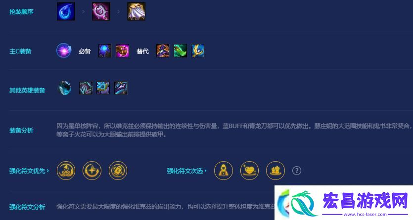 金铲铲之战S8单核克星维克兹怎么搭配