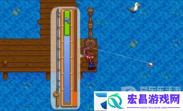 星露谷怎么钓鱼