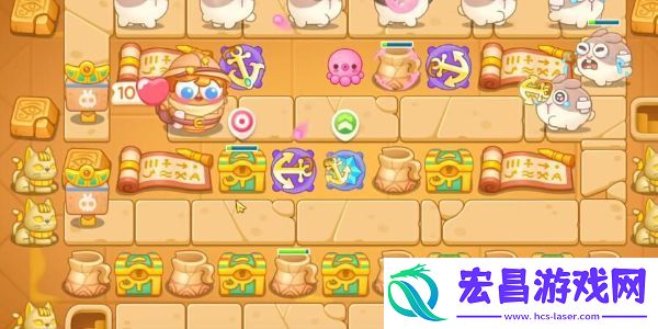 保卫萝卜4法老归来第54关攻略