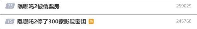 十几家影院偷哪吒2票房被停密钥