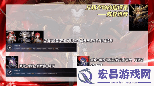 崩坏星穹铁道V2.6末日幻影角色配队打法推荐