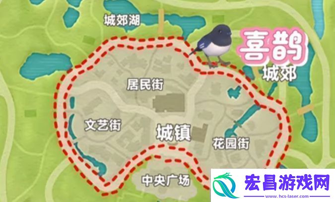 心动小镇新春季第3周4只鸟位置