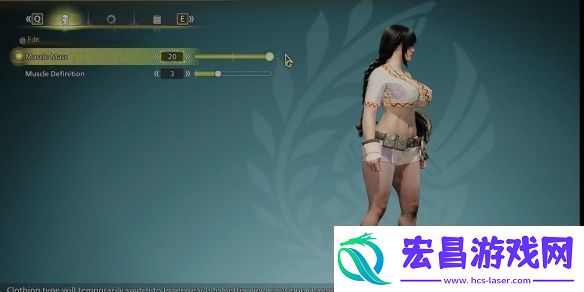 怪物猎人荒野已有MOD破角色胸围极限