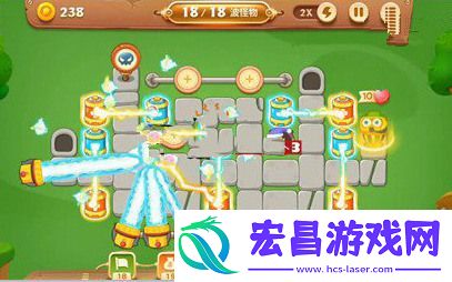 保卫萝卜3公园26关攻略