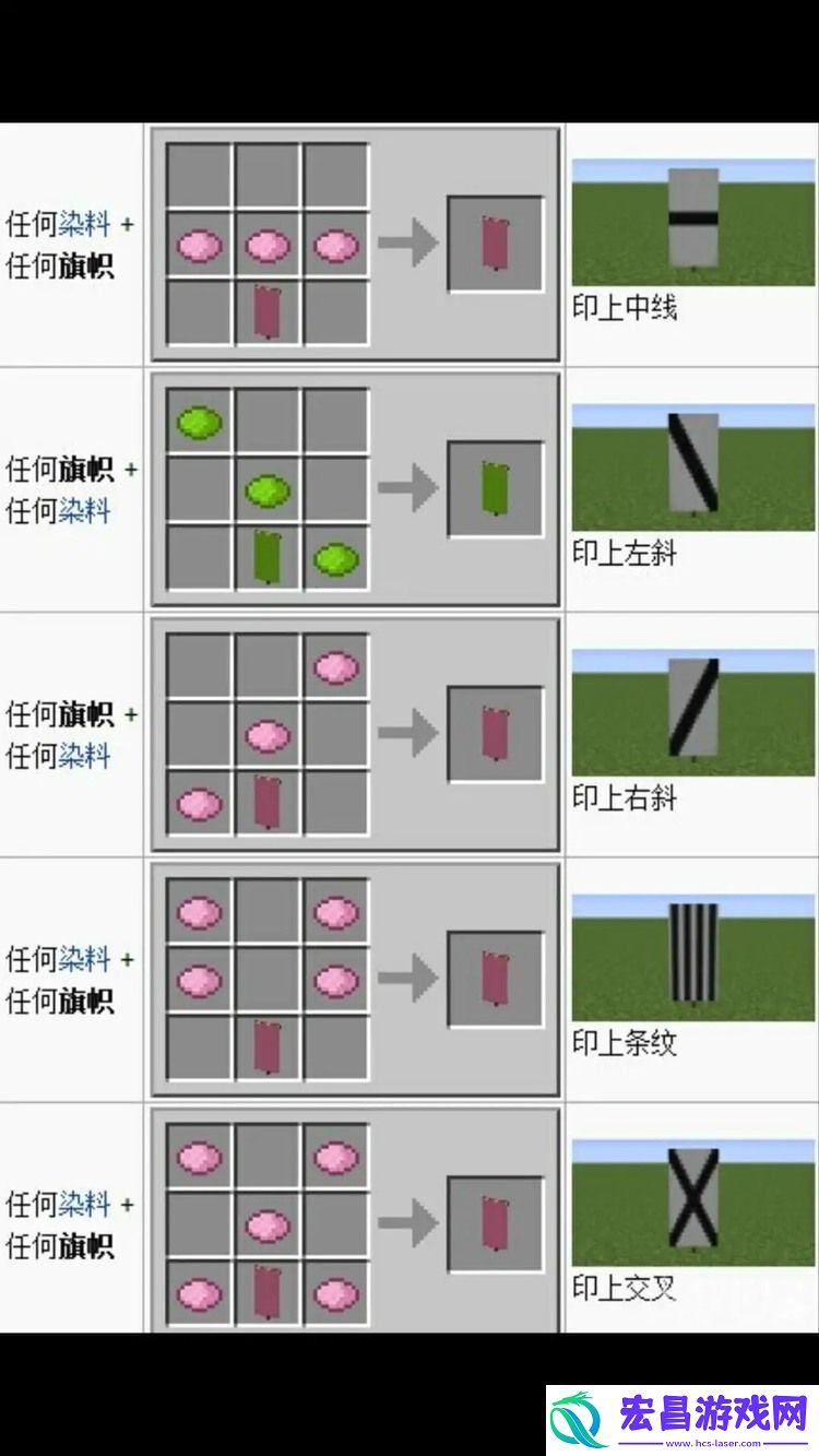 我的世界旗帜