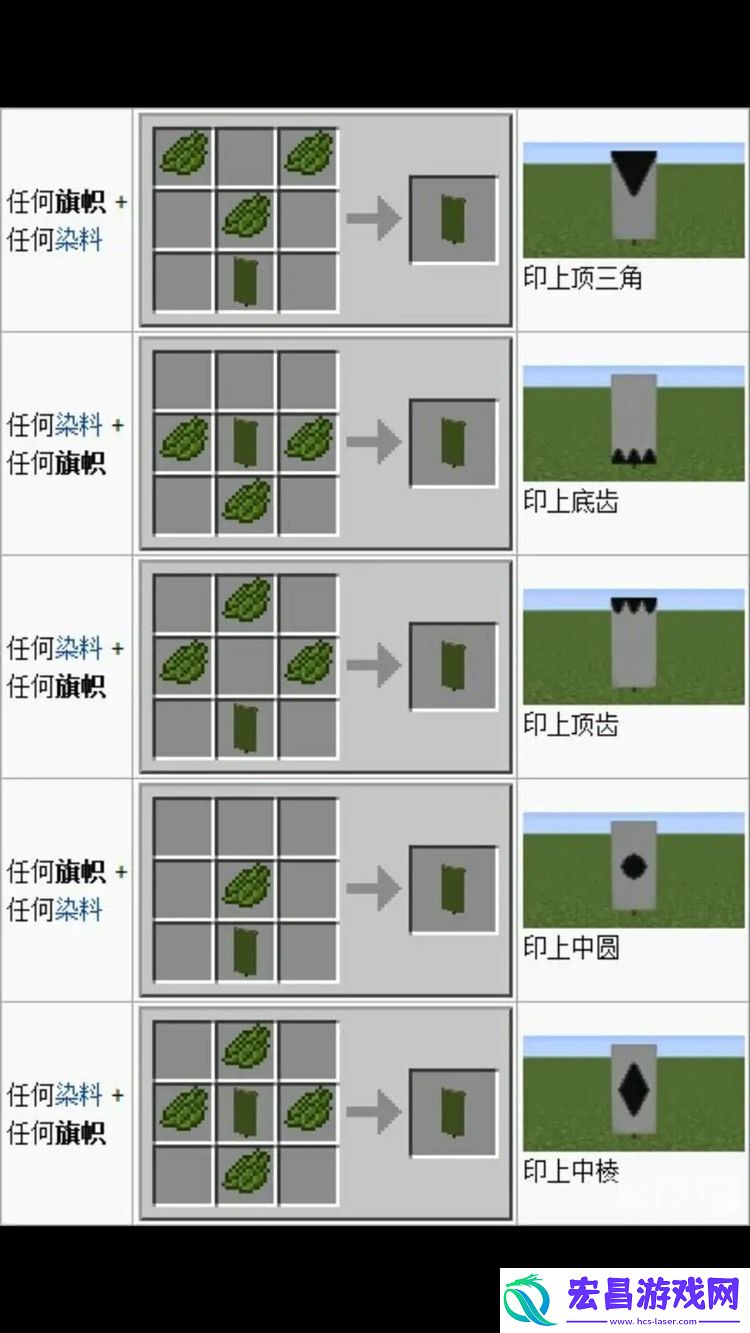我的世界旗帜