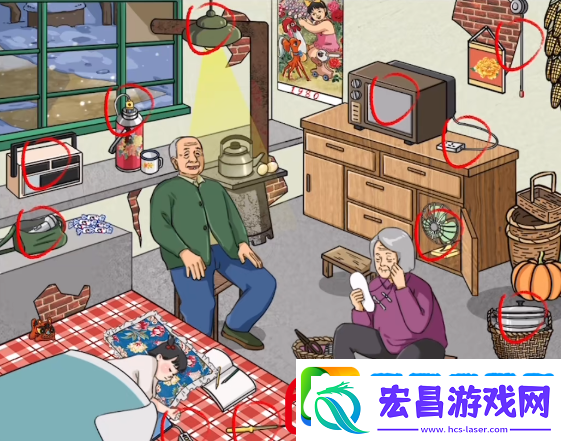 疯狂梗传怀旧找电器过关方法